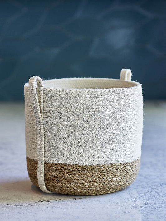 Savar Basket with Side Handle - Patrian Supply Co.