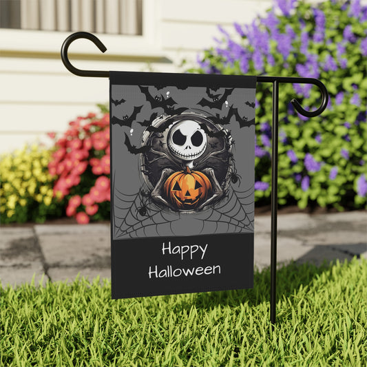 Halloween Garden Banner, Spooky Decor, Seasonal Yard Sign - Patrian Supply Co.