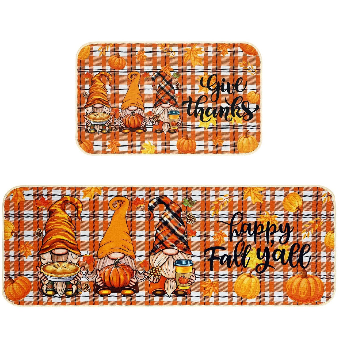 Fall Kitchen Mat Set Of 2 - Patrian Supply Co.