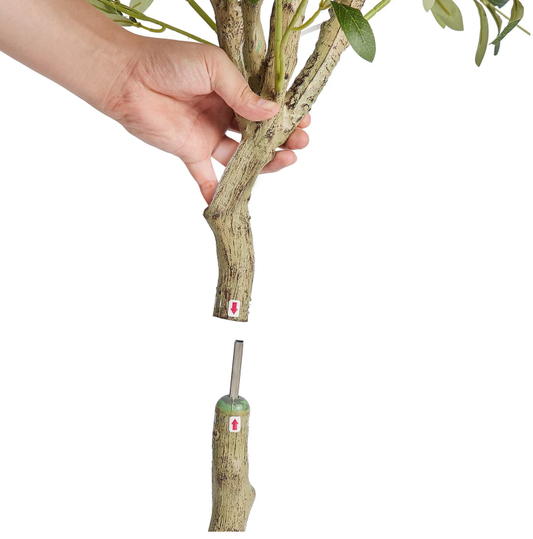 Artificial Olive Tree, 6 FT Tall Faux Plant