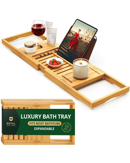 Bathtub Caddy Tray Lite, Natural - Patrian Supply Co.