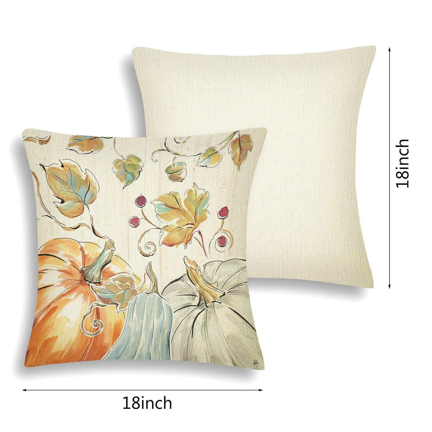 Autumn Harvest Series Pillowcase Style 2 Four-Piece Set - Patrian Supply Co.