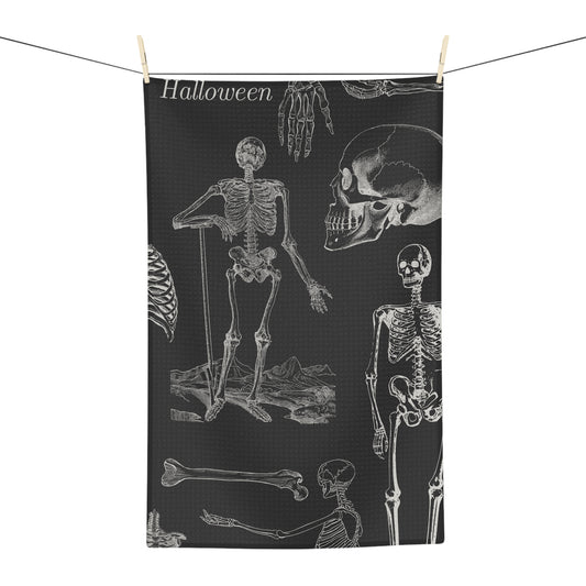 Halloween Skeleton Microfiber Tea Towel - Patrian Supply Co.
