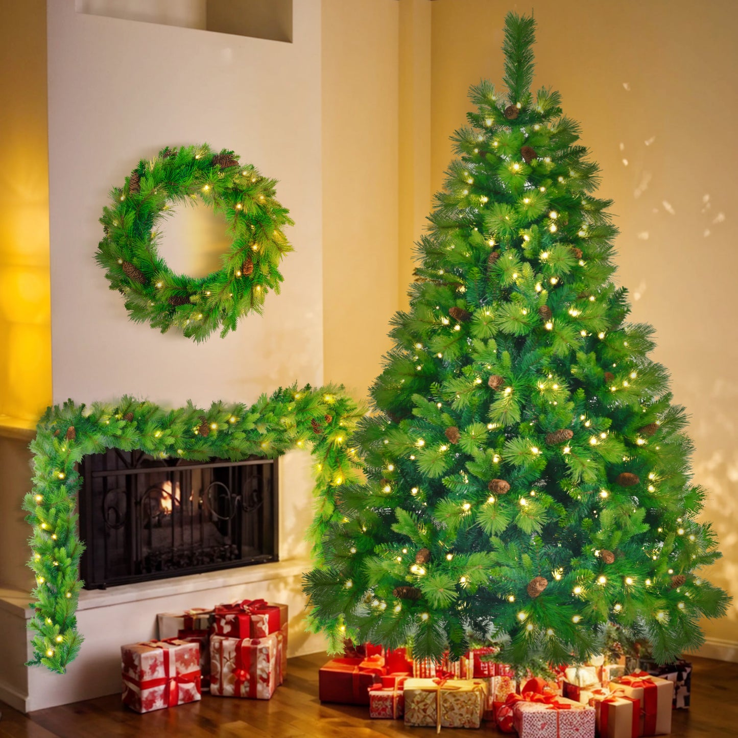 6 Feet Long Grass Green Christmas Tree - Patrian Supply Co.