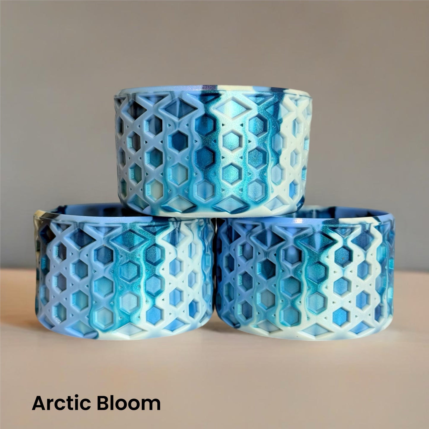 Arctic Bloom WAFFLE Tumbler Boot -fits 20-40oz