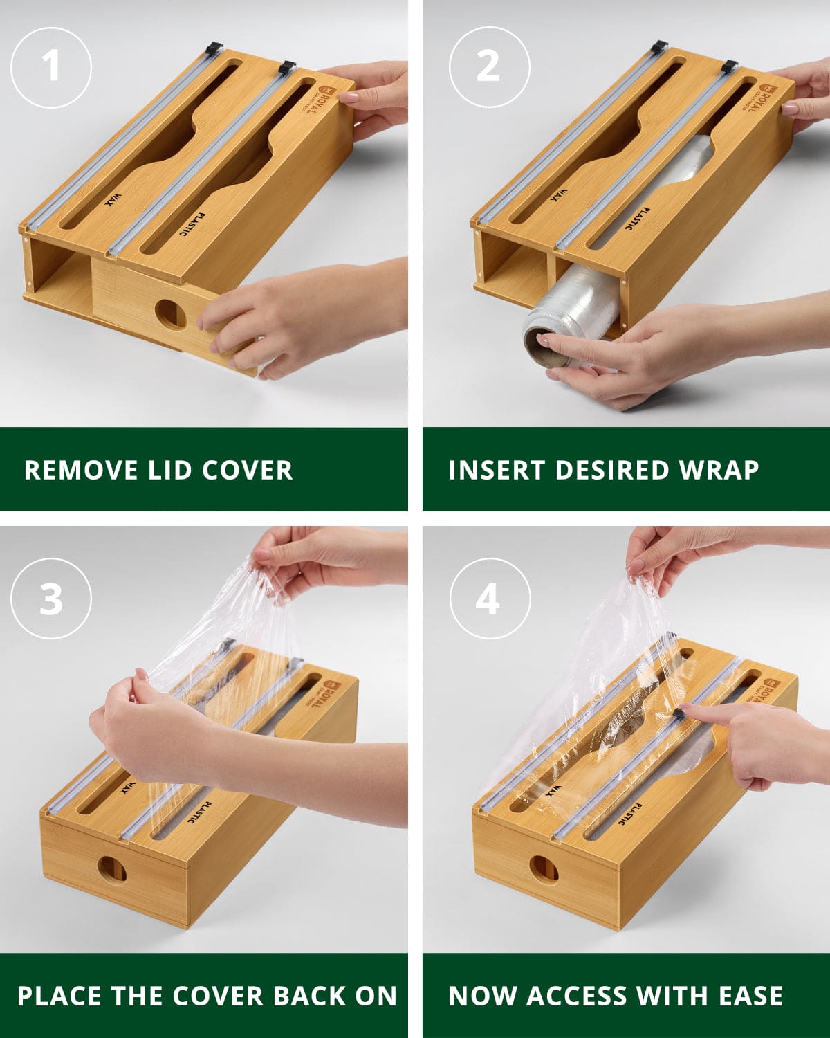 Wrap Organizer, 2 Slots - Patrian Supply Co.