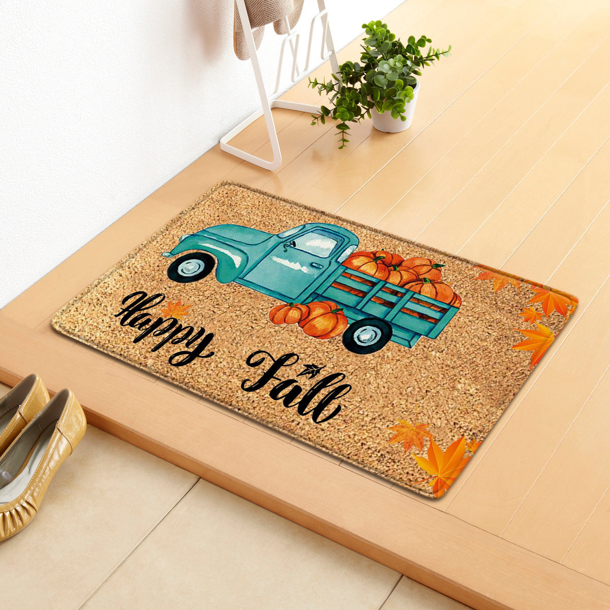 Thanksgiving Day Fall Autumn Pumpkin Doormat Thanksgiving - Patrian Supply Co.