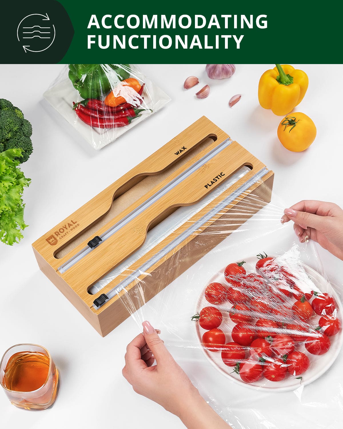 Wrap Organizer, 2 Slots - Patrian Supply Co.