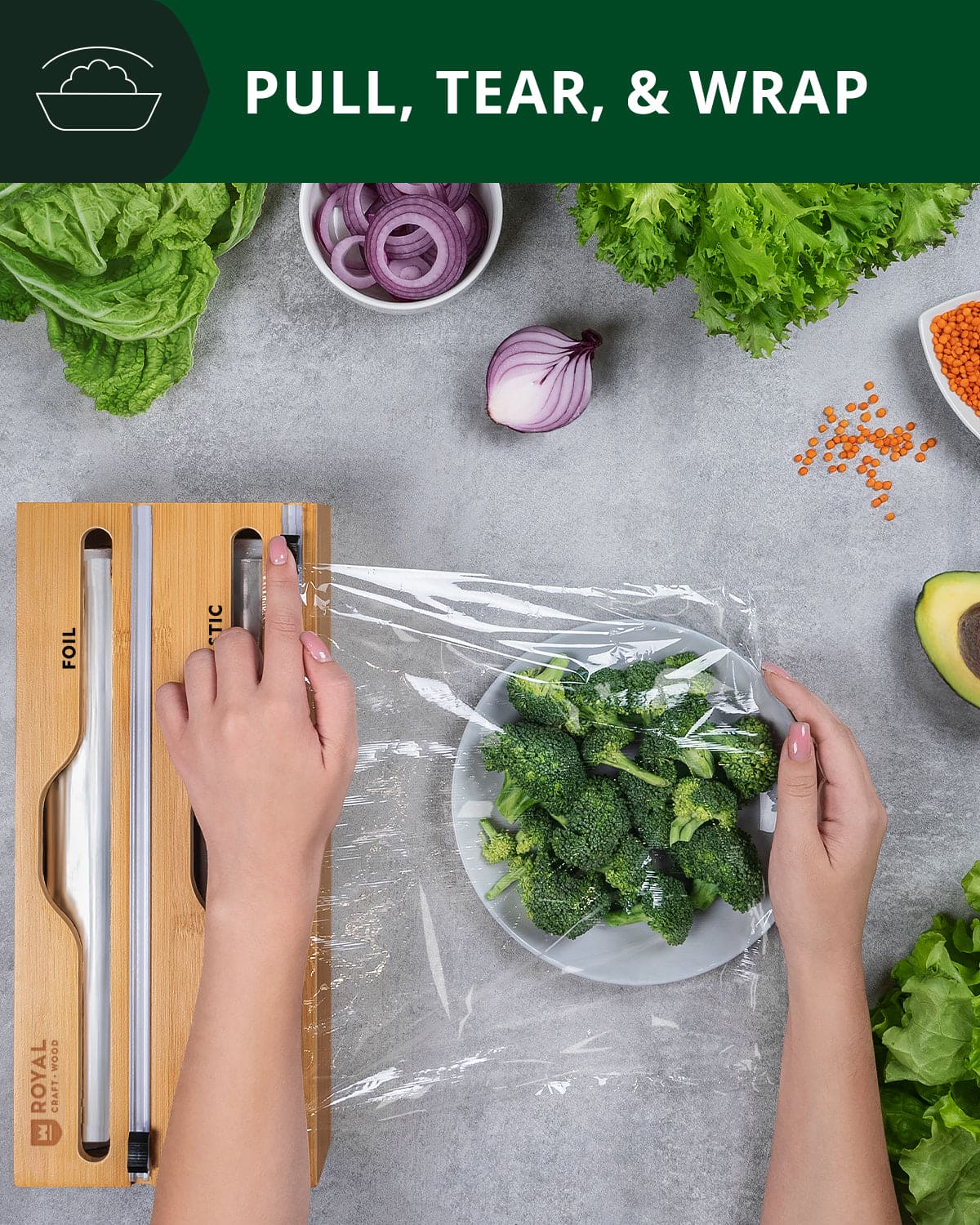 Wrap Organizer, 2 Slots - Patrian Supply Co.