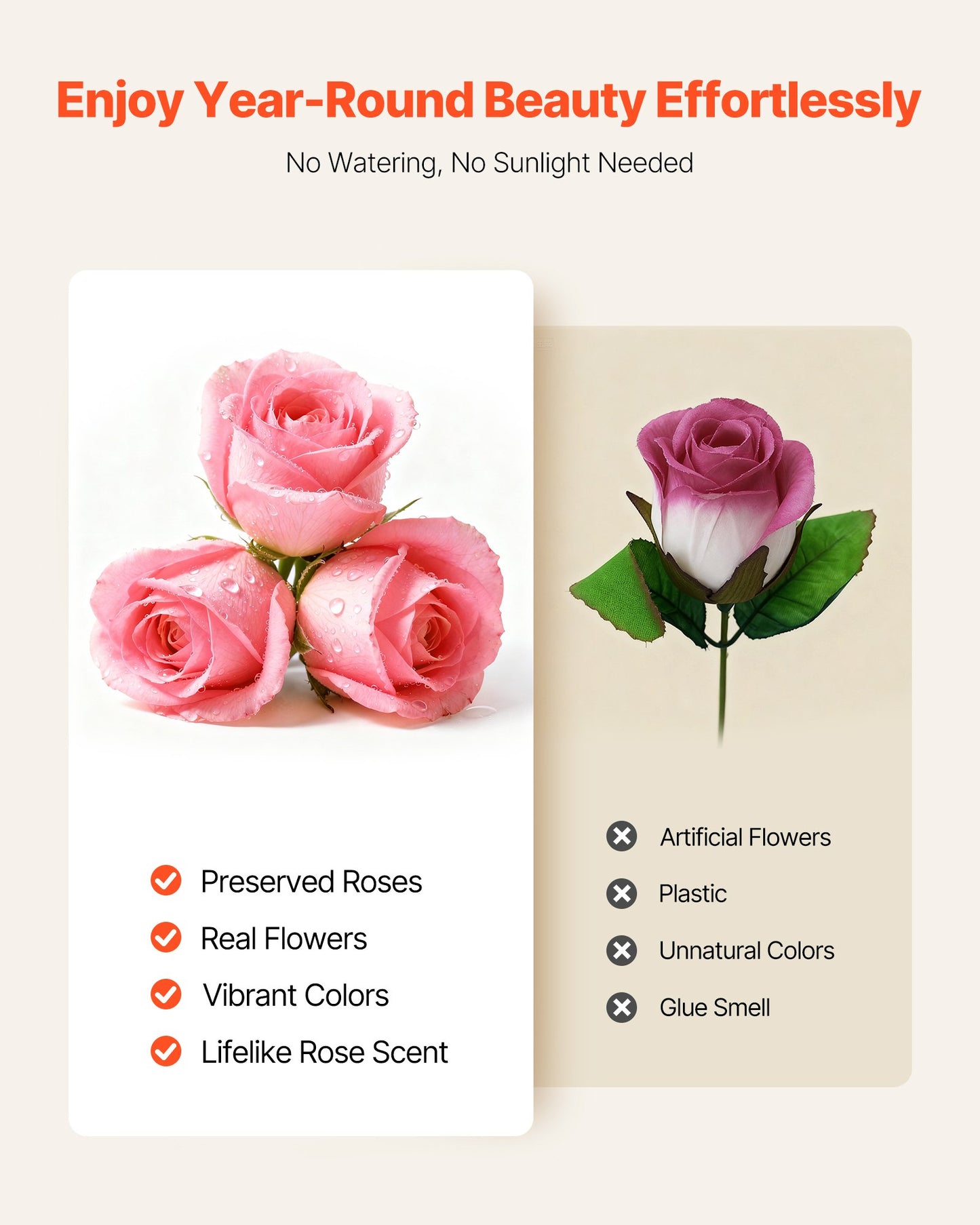 Forever Flowers, 27 Preserved Roses In A Heart Shape Box