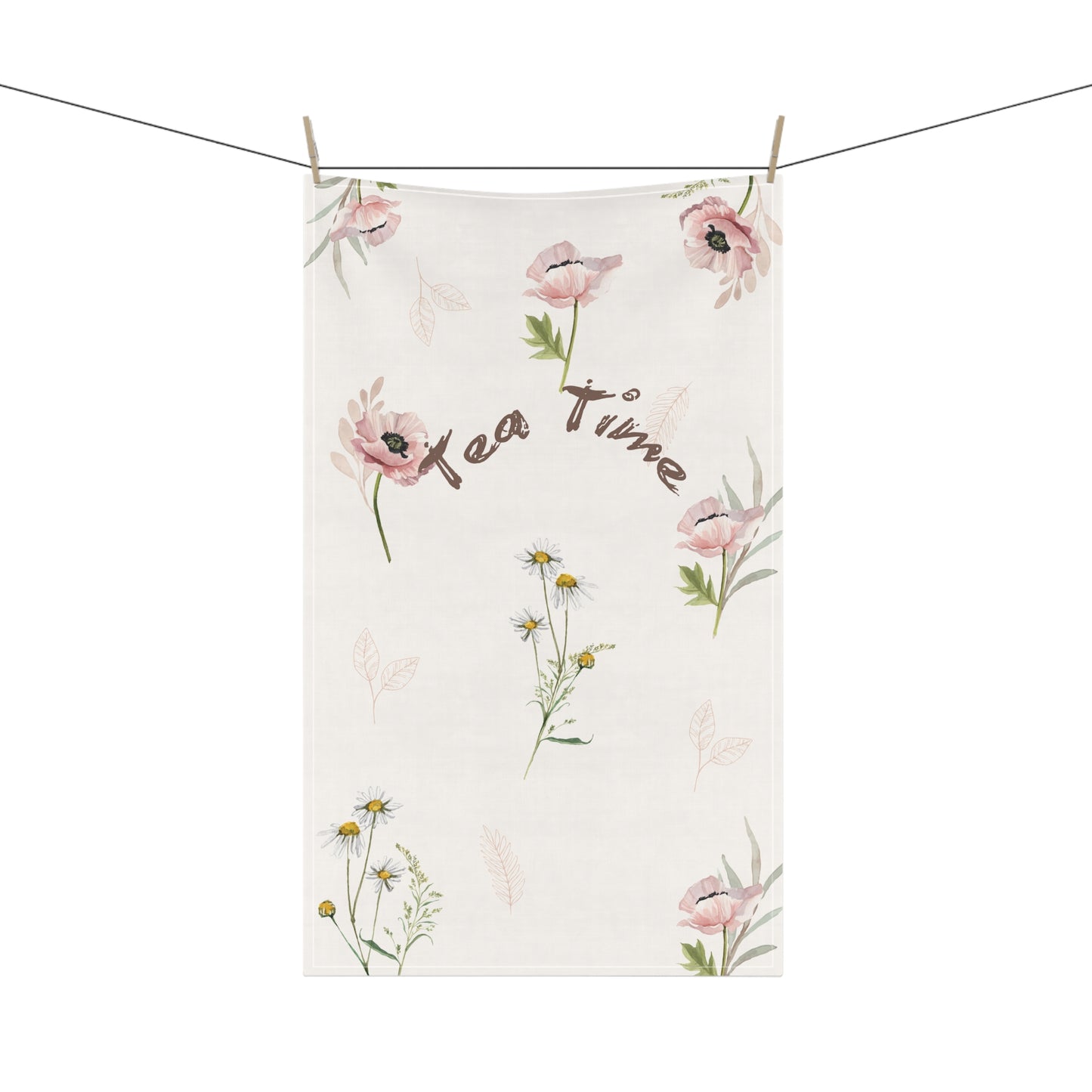 Charming Flowered Tea Towels: Perfect for Tea Lovers