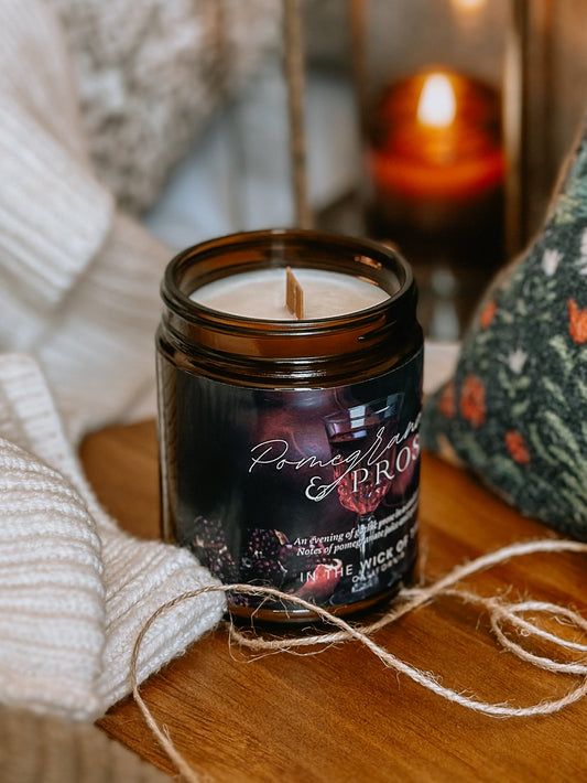 Pomegranates & Prose Candle - Patrian Supply Co.