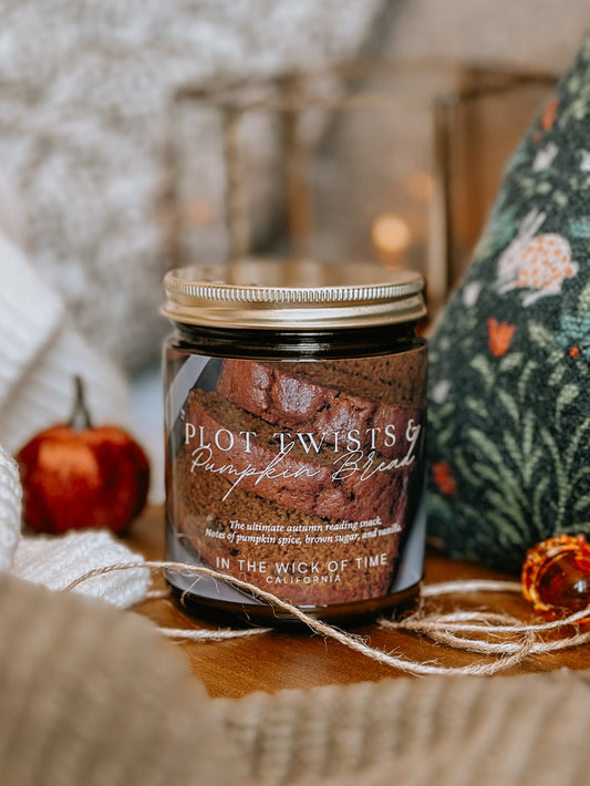 Plot Twists & Pumpkin Bread Candle - Patrian Supply Co.