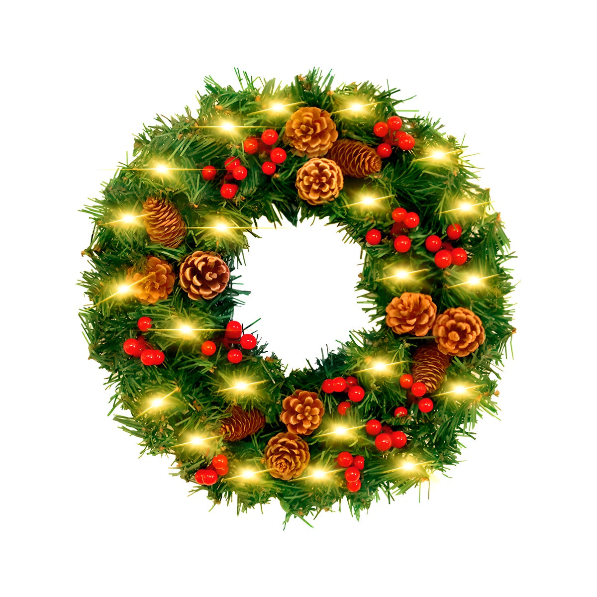 24 - Inch Christmas Wreath - Patrian Supply Co.