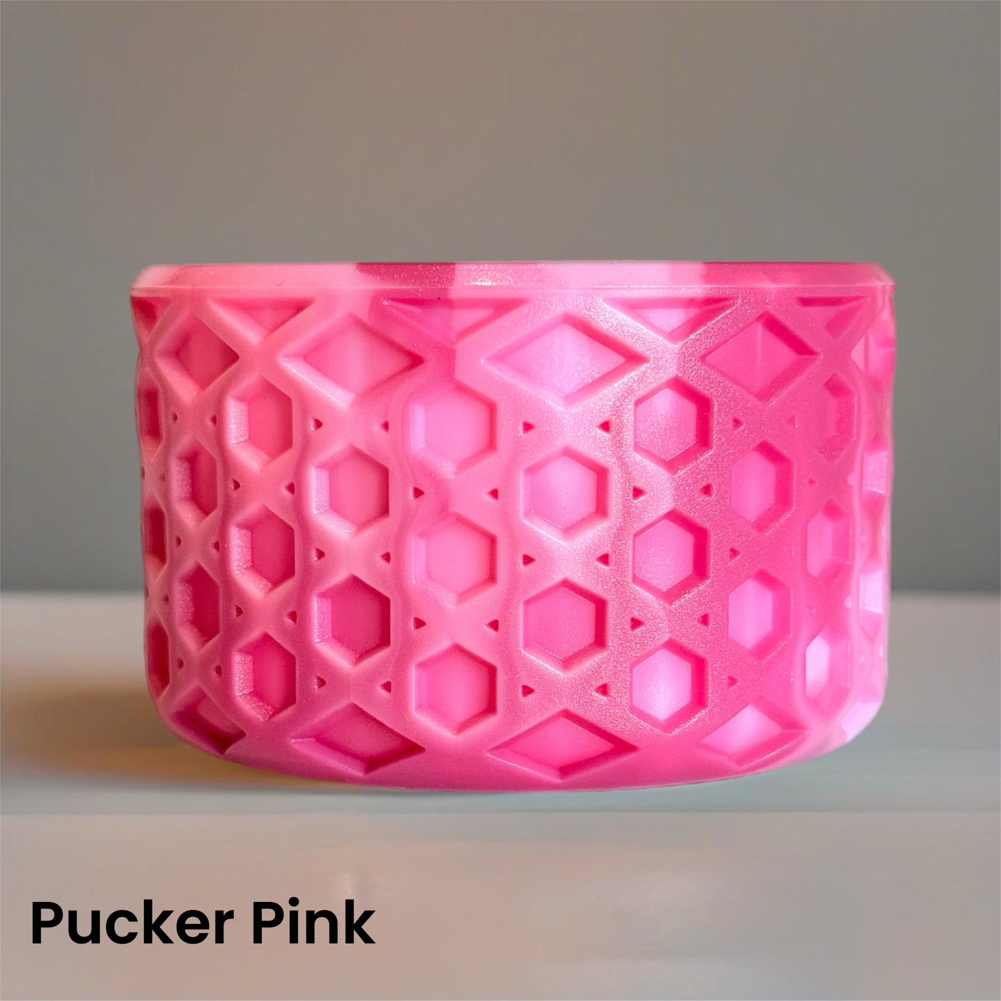Pucker Pink WAFFLE Tumbler Boot -fits 20-40oz