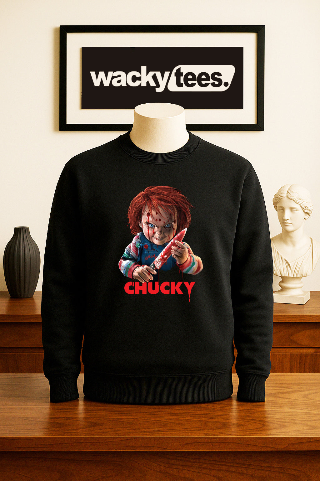 Chucky The Good Guy Ready To Play Horror Halloween Graphic Tee Shirt
