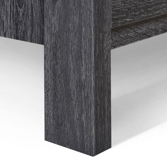 Dark grey nightstand