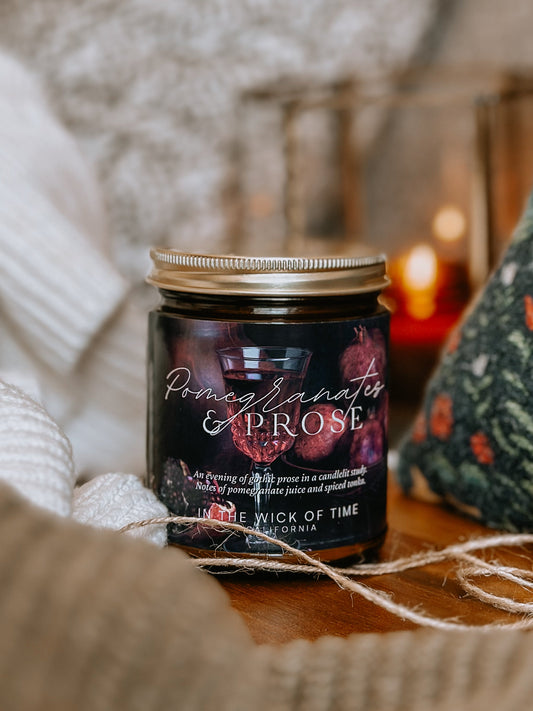 Pomegranates & Prose Candle - Patrian Supply Co.