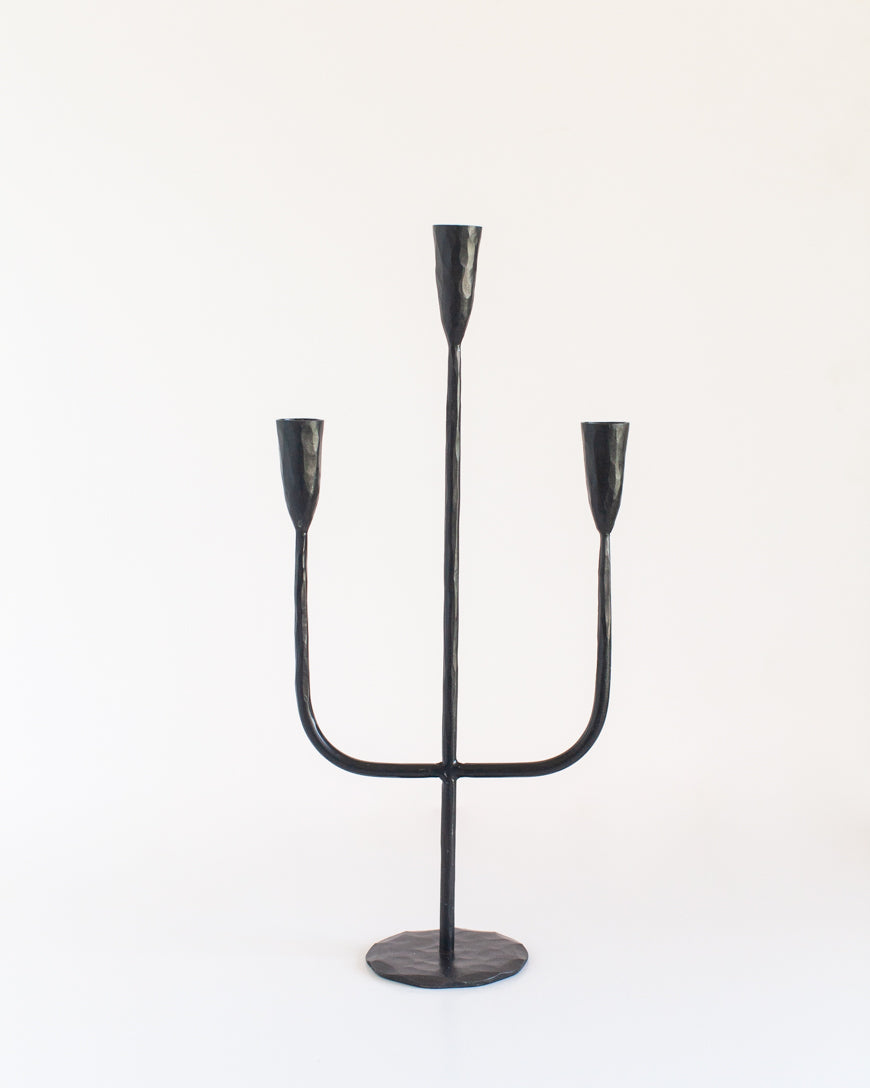 Hand-Forged Iron Candelabra - Patrian Supply Co.
