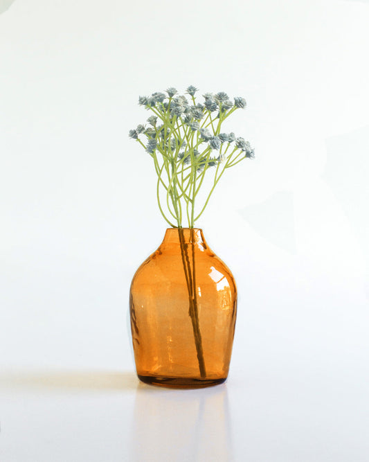 Haley Handblown Hammered Bud Vase - Patrian Supply Co.