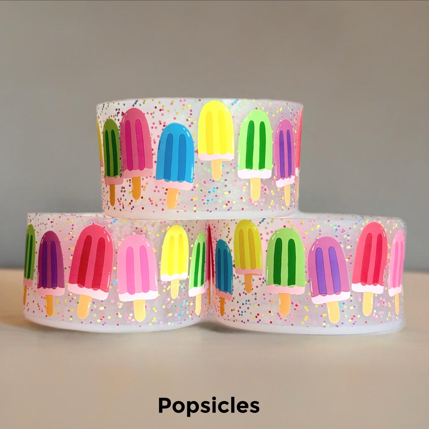 Clear POPSICLES Tumbler Boot -fits 20-40oz NEW!