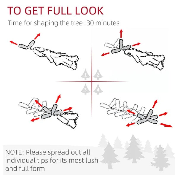 6 Foot Artificial Christmas Tree - Patrian Supply Co.