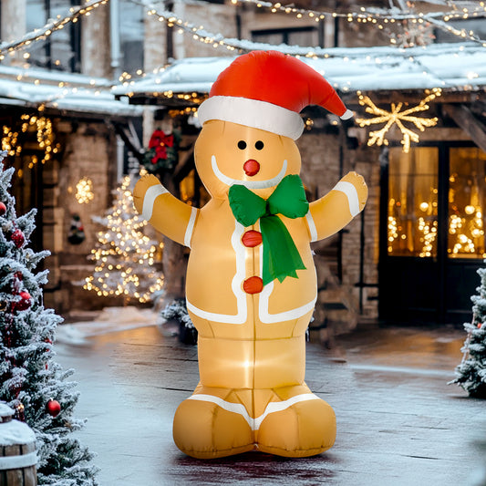 6ft Christmas Inflatable Gingerbread Man - Patrian Supply Co.