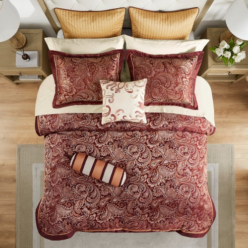 12 Piece Comforter Set With Cotton Bed Sheets - Patrian Supply Co.