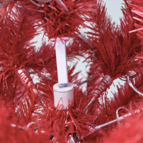 6FT Hinged Fir Artificial Fir Bent Top Christmas Tree, - Patrian Supply Co.