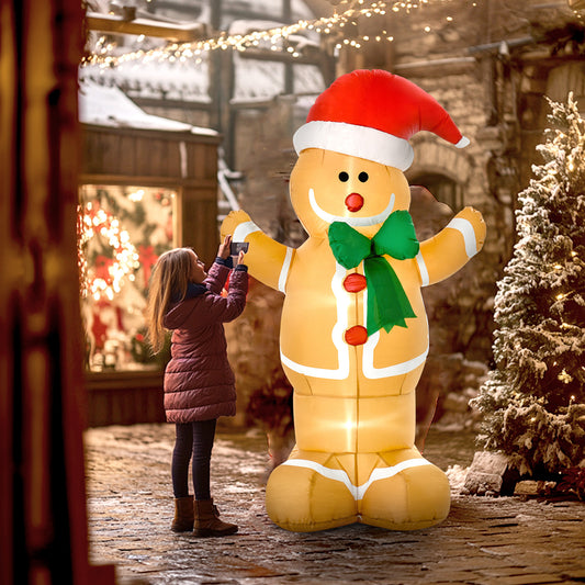 6ft Christmas Inflatable Gingerbread Man - Patrian Supply Co.
