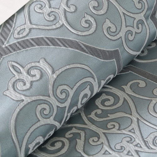 12 Piece Comforter Set With Cotton Bed Sheets Blue King - Patrian Supply Co.