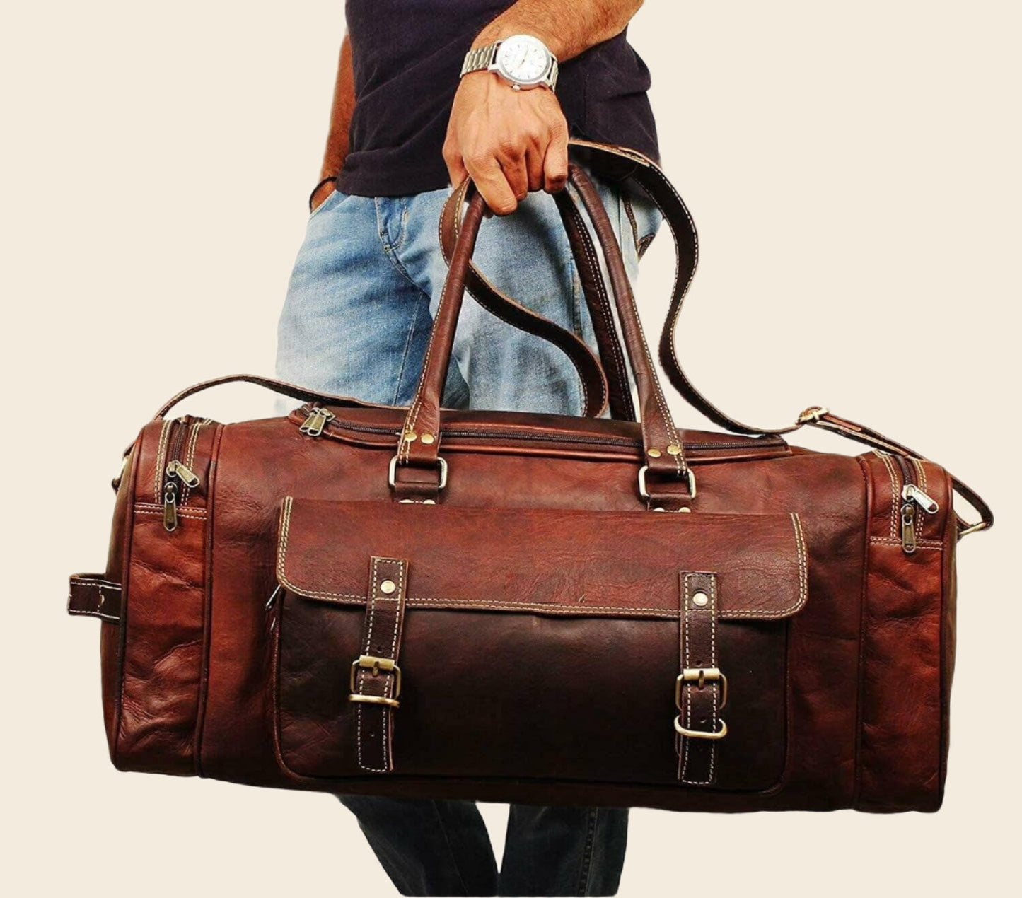 Traveler Weekender Duffle Bag + FREE Toiletry Bag (ZIPIFY)