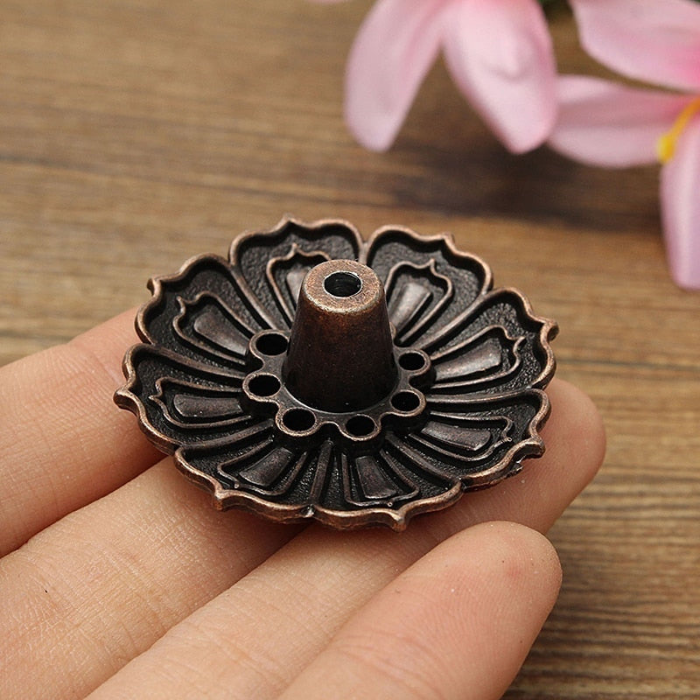 Mini Lotus Flower Incense Sticks Holder