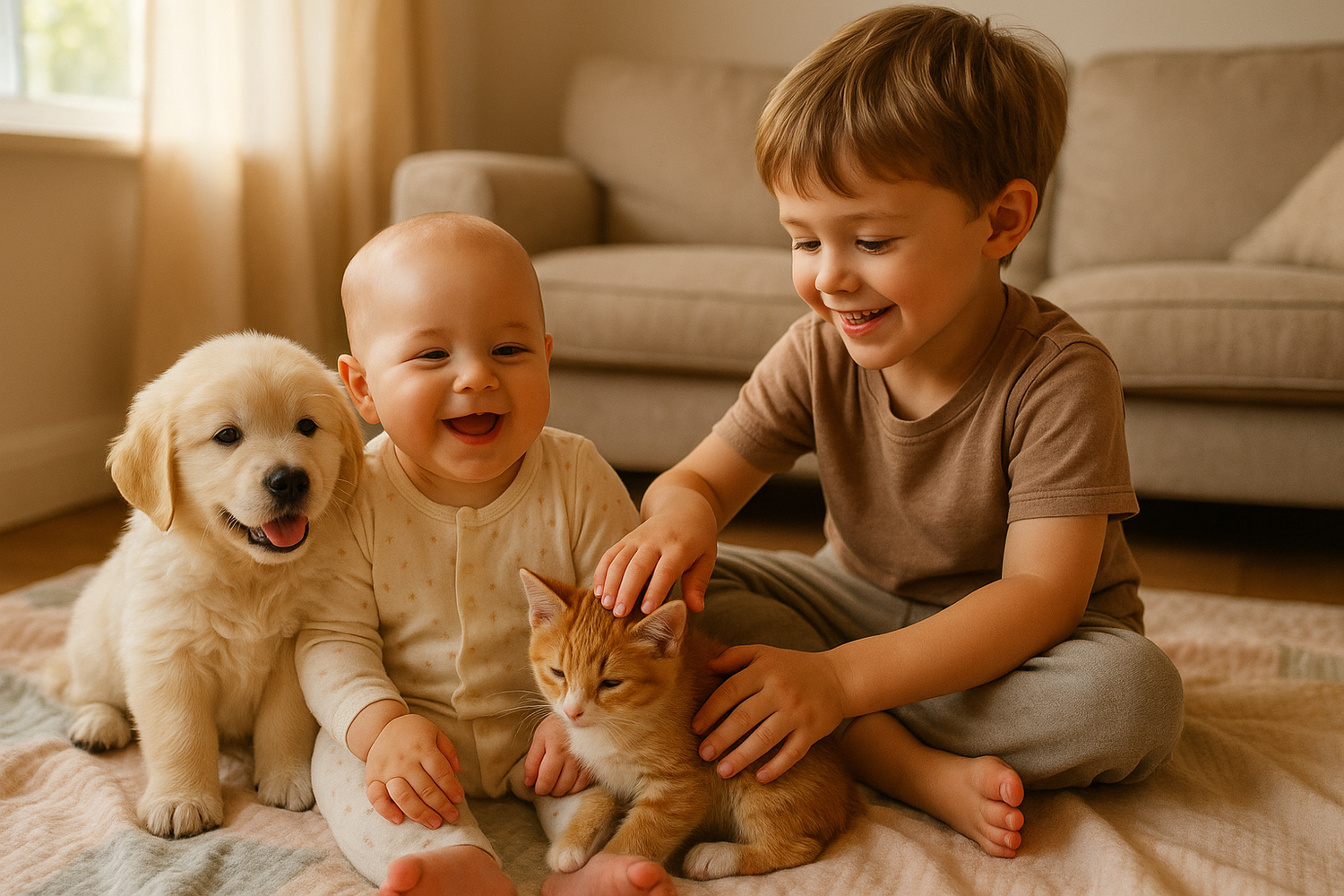 Kids and Pets, am I right?