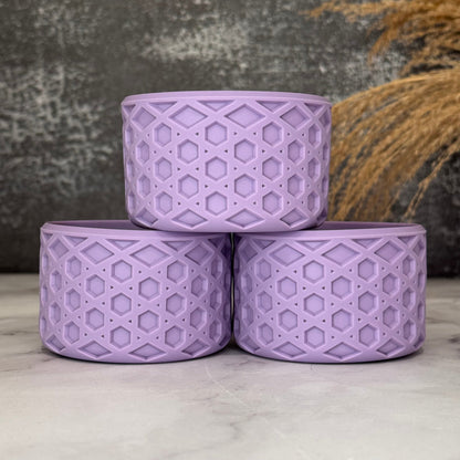 WAFFLE Lavender Tumbler Boot -fits 20-40oz NEW!
