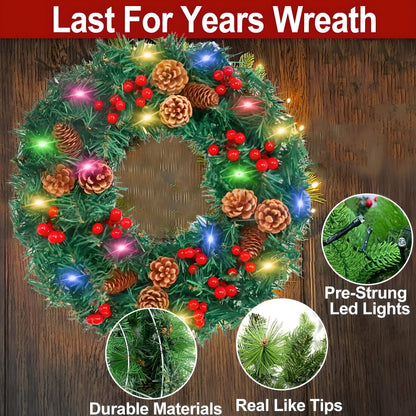 24 - Inch Christmas Wreath - Patrian Supply Co.