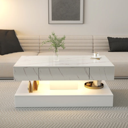 6.93IN High LED Coffee Table