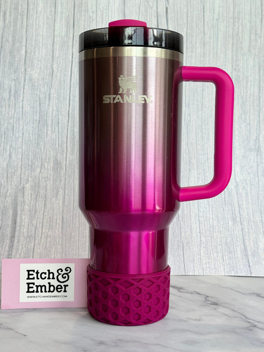 Deep Camelia WAFFLE Tumbler Boot -fits 20-40oz