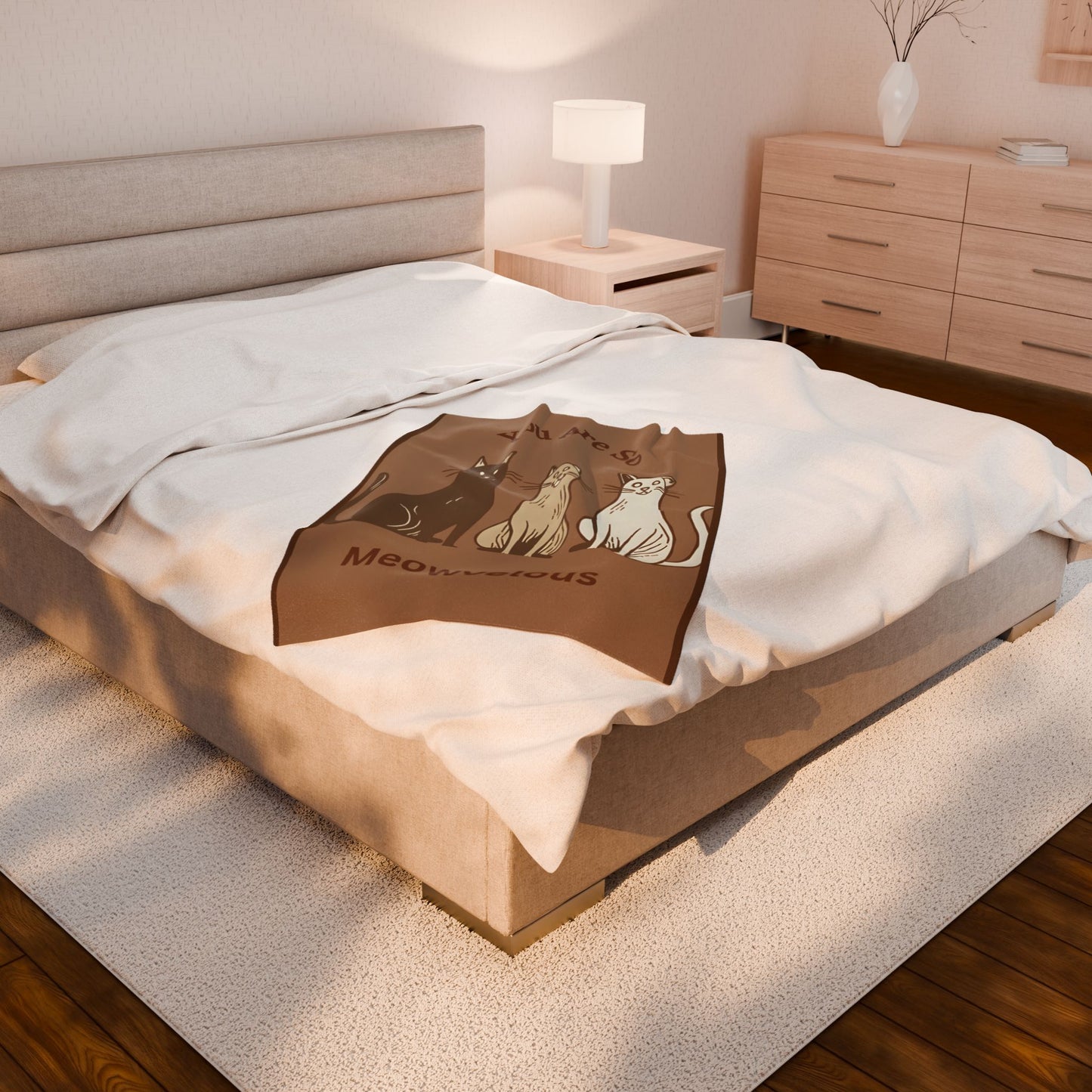Meowvelous Cat Plush Blanket |