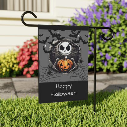 Halloween Garden Banner, Spooky Decor, Seasonal Yard Sign - Patrian Supply Co.