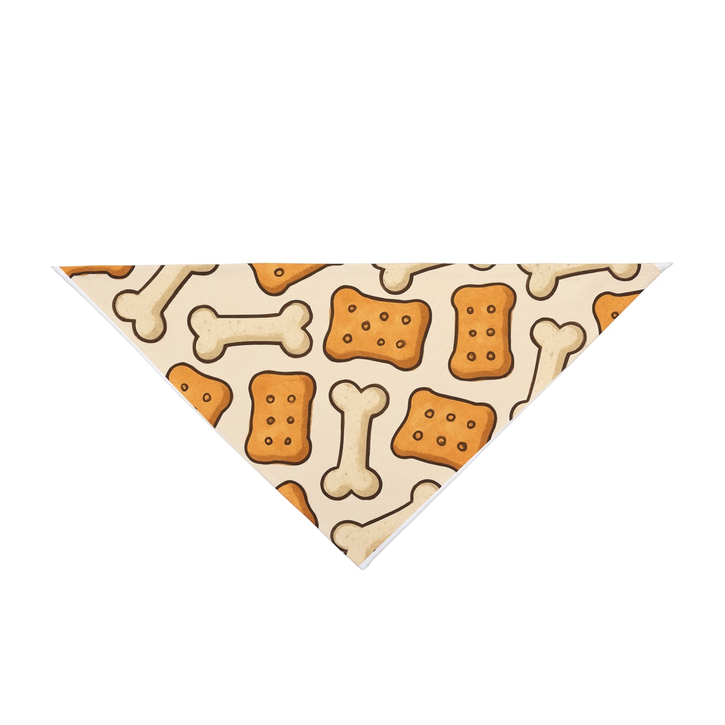 Stylish Pet Bandana, Cute Dog Accessory, Pet Fashion, Dog Lover Gift, Holiday Celebration Bandana, Dog Treat Pattern