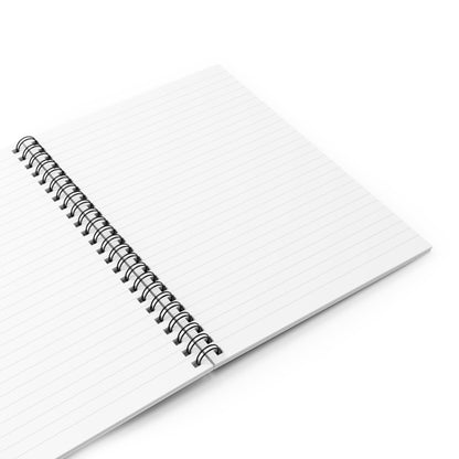 Vibrant Spiral Notebook - Inspiring Creativity, Wellness Journal, Gift for Students, Art Lovers, W.W.Y.D. Design