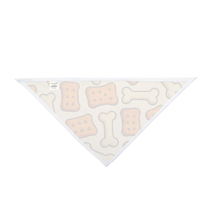 Stylish Pet Bandana, Cute Dog Accessory, Pet Fashion, Dog Lover Gift, Holiday Celebration Bandana, Dog Treat Pattern