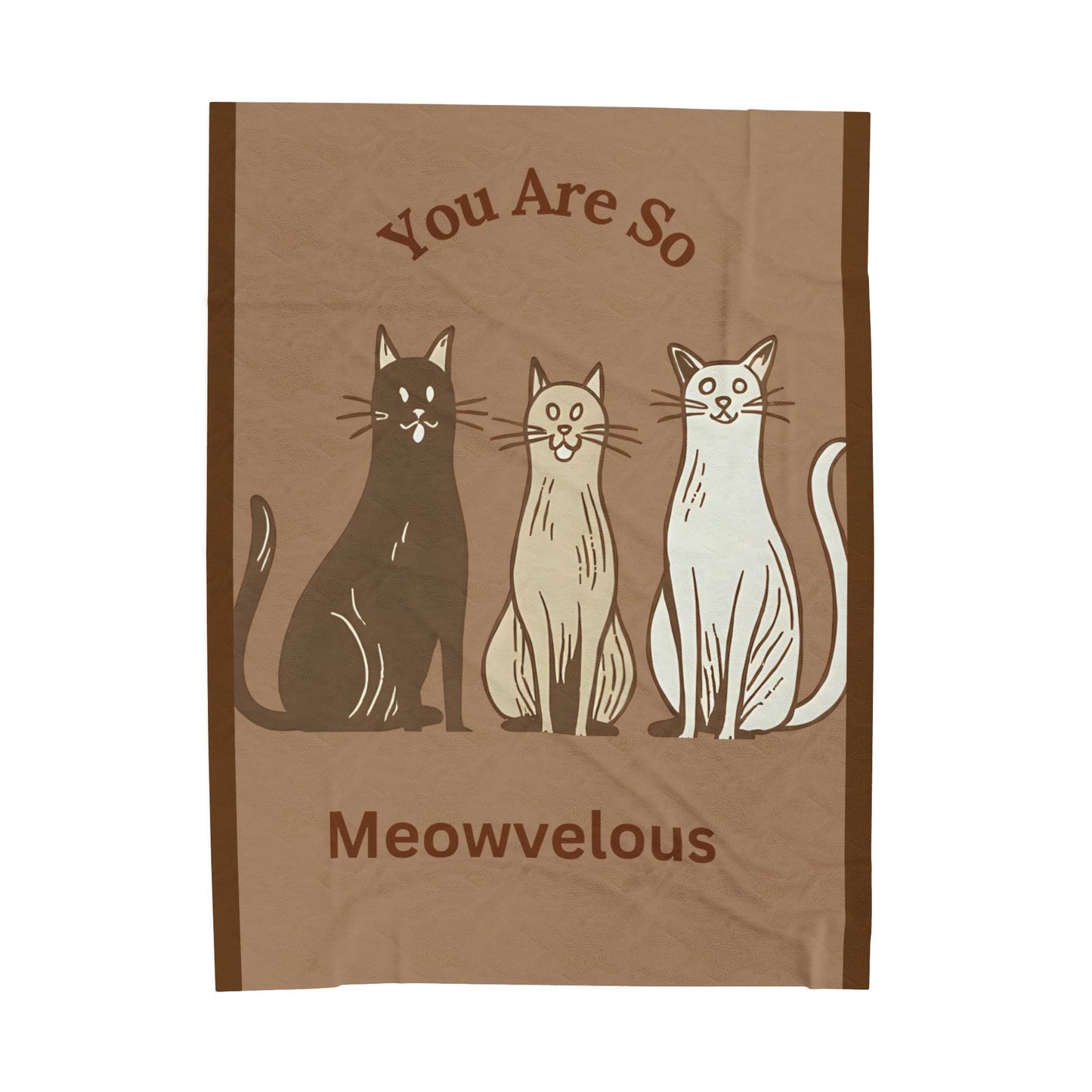 Meowvelous Cat Plush Blanket |