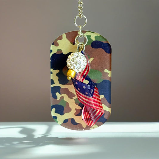 Patriot Charm - Tumbler Handle Charm