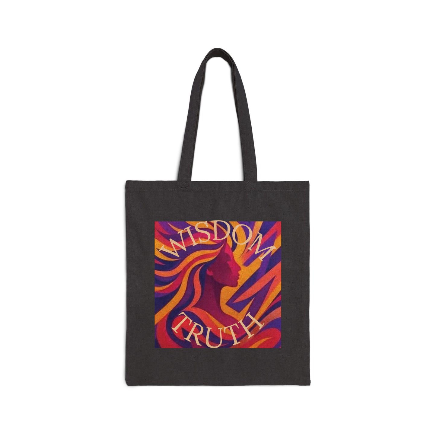 Wisdom & Truth Cotton Canvas Tote Bag