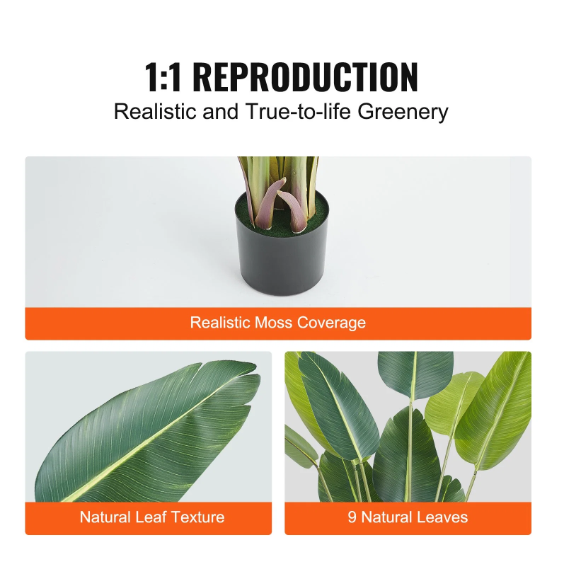 Artificial Birds Of Paradise Tree, 5 FT Tall