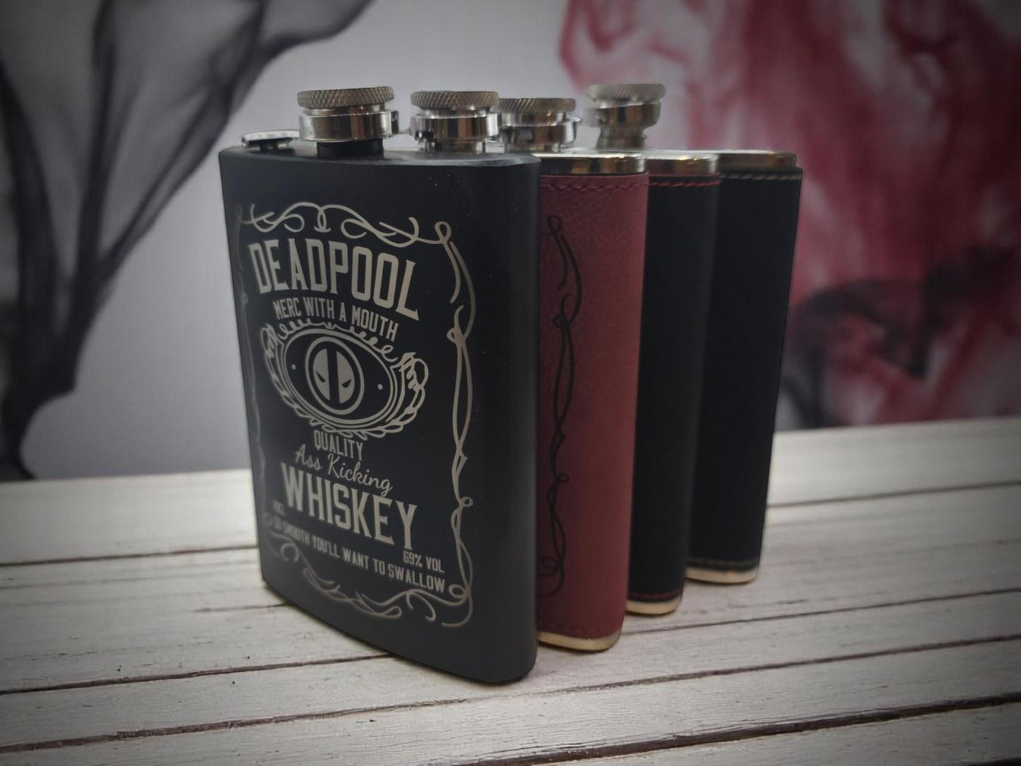 Chaotic Merc 8oz Flask – Maximum Mayhem