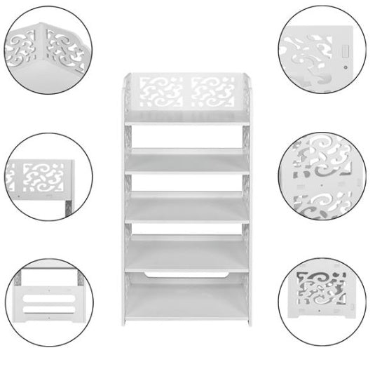 5 Layers Carved shelf