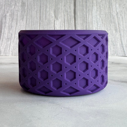 DEEP PURPLE WAFFLE Tumbler Boot -fits 20-40oz New!